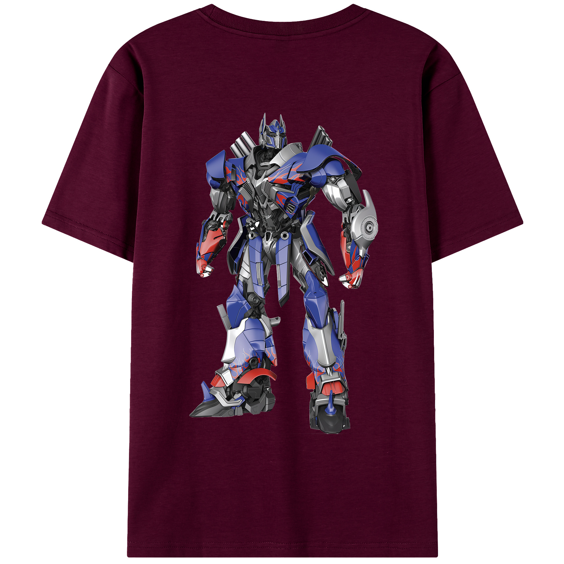 （画像用） Transformers トランスフォーマー レディース半袖Tシャツ(バックプリント)